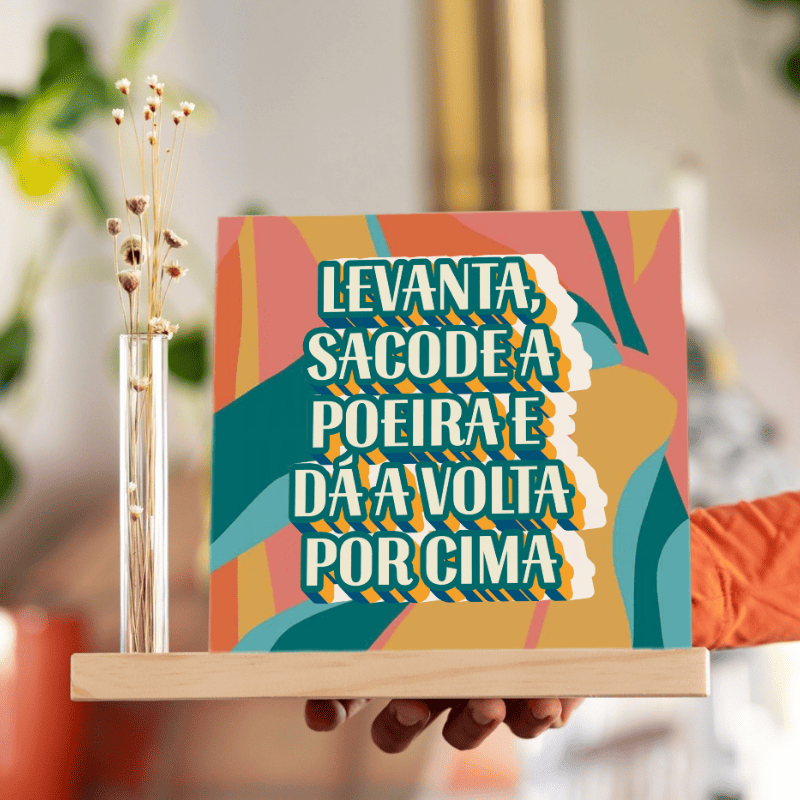 Azulejo Decorativo - Volta Por Cima - Imagem 5