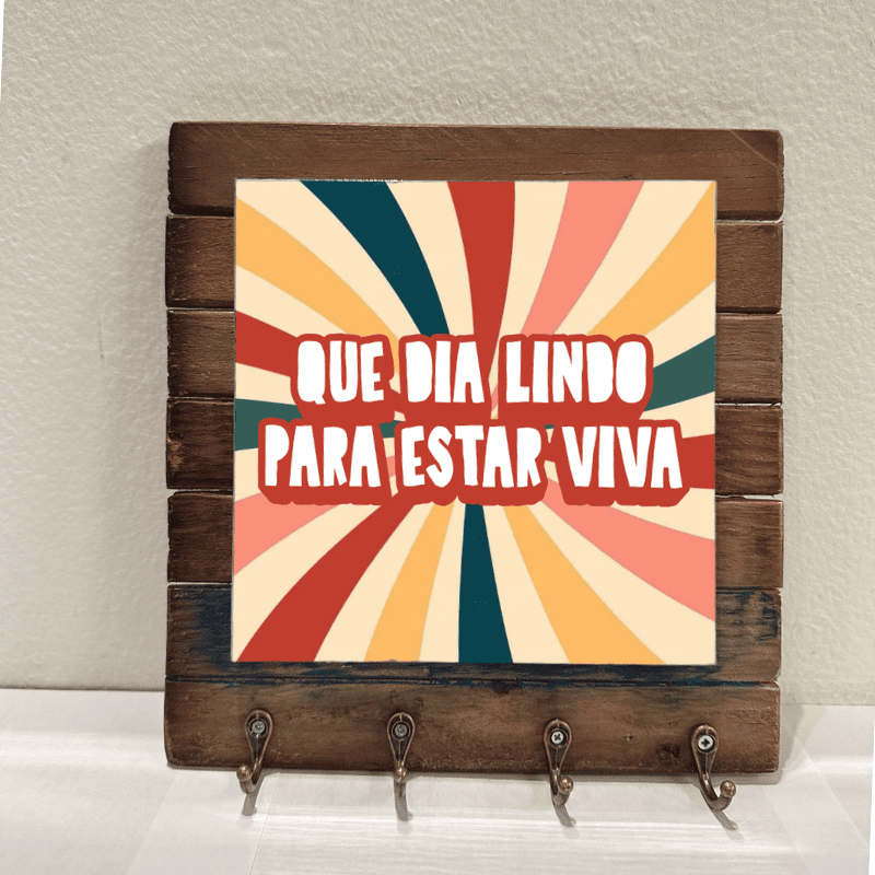 Azulejo Decorativo - Estar Viva - Imagem 3