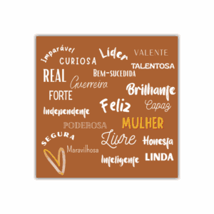 Azulejo Decorativo – Mulher