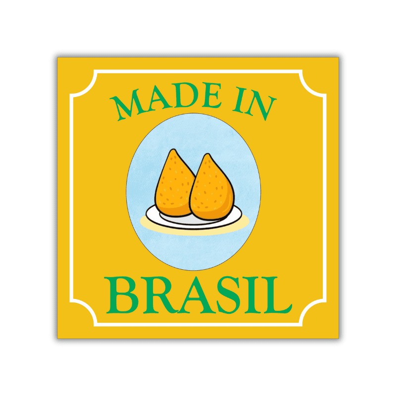 Azulejo Decorativo - Coxinha