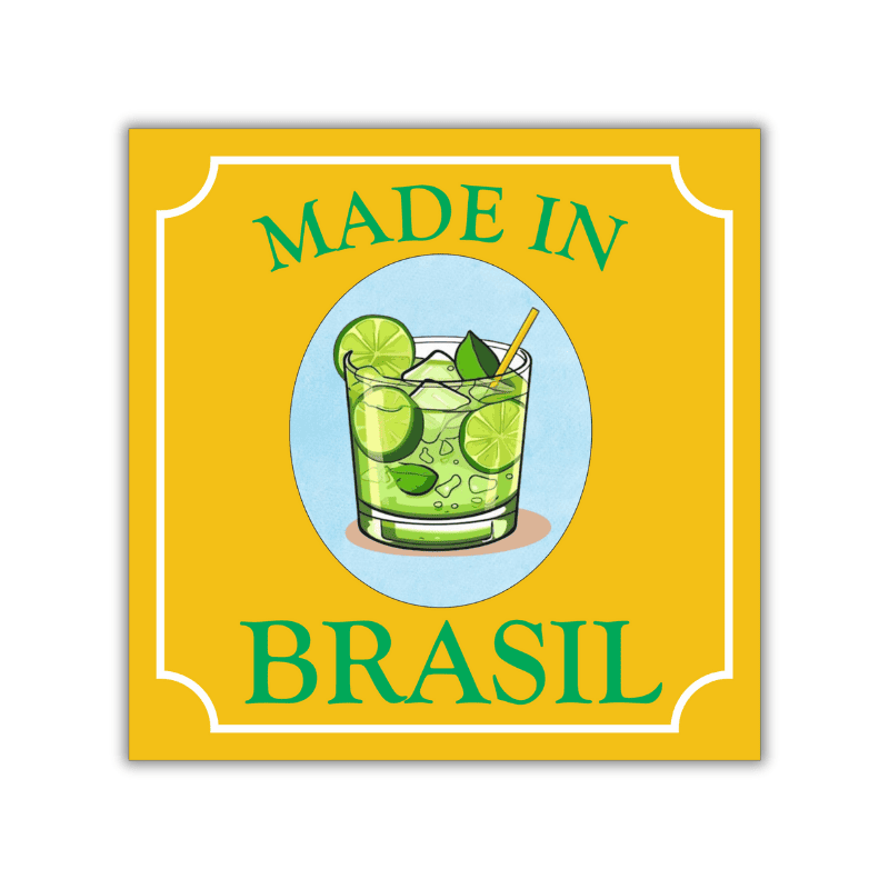 Azulejo Decorativo - Caipirinha