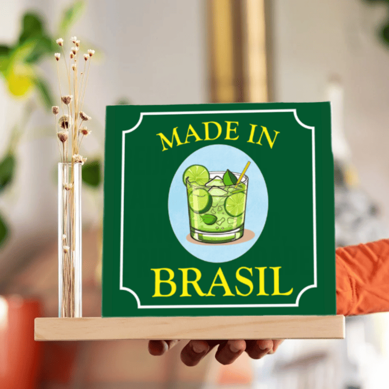 Azulejo Decorativo - Caipirinha - Imagem 5