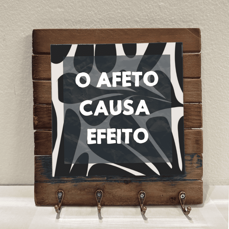 Azulejo Decorativo - Afeto Causa Efeito - Imagem 3