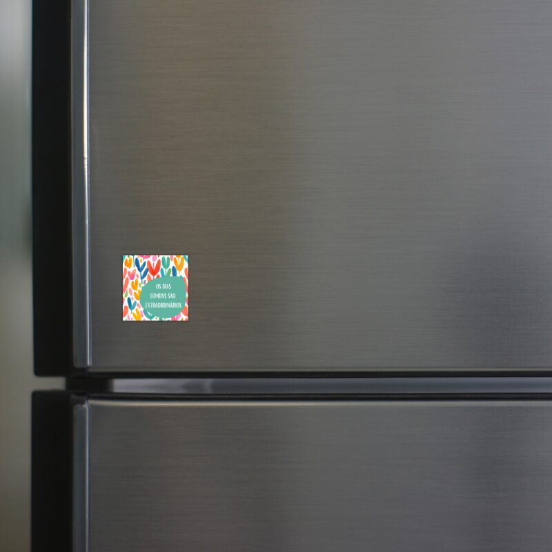 Azulejo Quadrado Mini com Imã 5x5 cm - Dias Extraordinários - Imagem 3