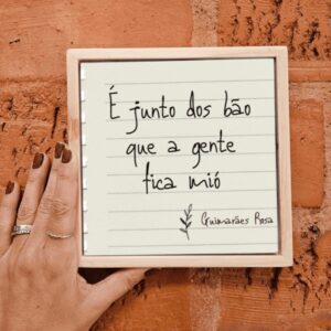 Azulejo Junto dos Bão que a Gente Fica Mió