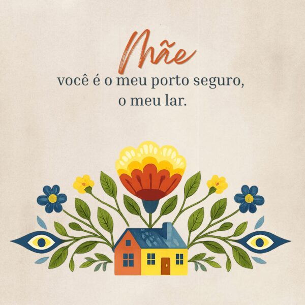 Arte do duo Azulejos 15x30 Mãe+ Moldura Moderna