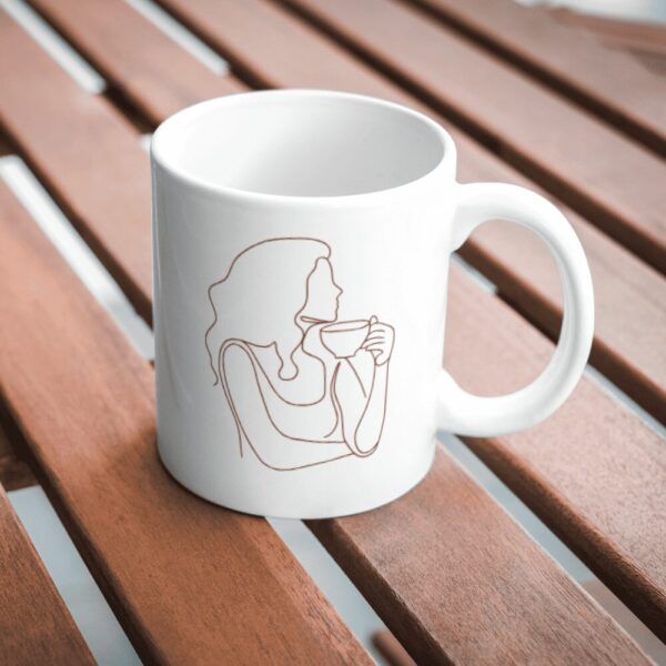 Caneca de cerâmica personalizada Zazulê: Café da Mamãe