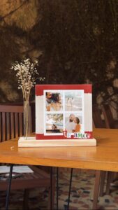 Azulejo Personalizado com Fotos para Casal “Te Amo”
