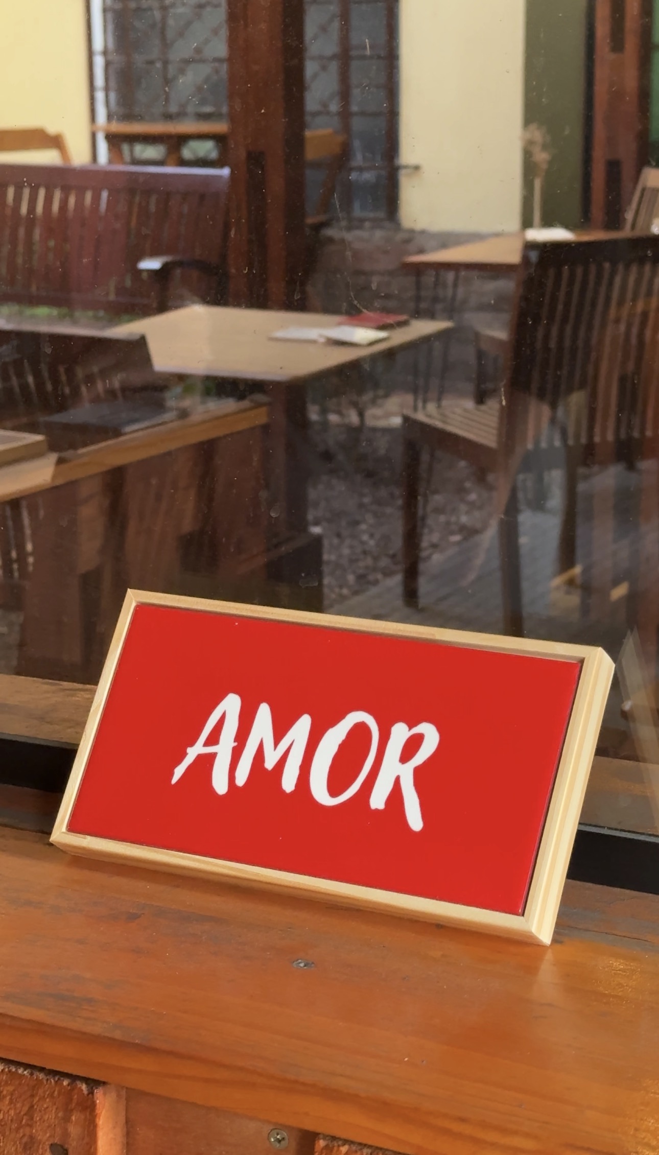 Azulejo Decorativo Romântico “AMOR”