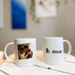 Combo de Canecas Personalizadas para Casal “Te Amo”