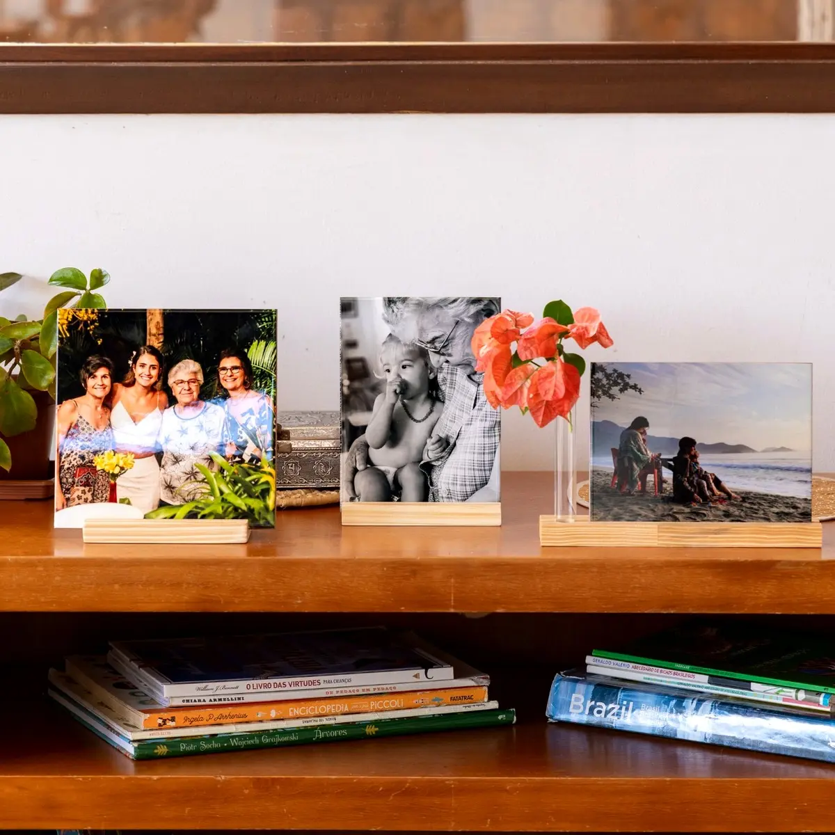 Azulejos personalizados com fotos de família