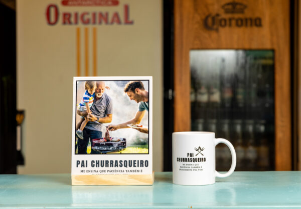 Pai churrasqueiro, presente personalizado