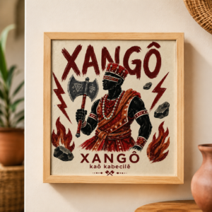 Azulejo Decorativo Xangô – Orixá Kaô Kabecilê