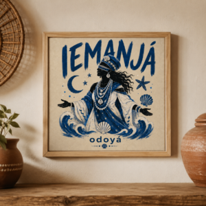 Azulejo Decorativo Iemanjá – Orixá Odoyá