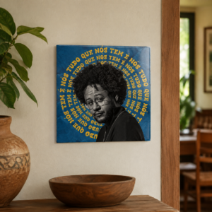 Azulejo Decorativo Tudo Que Nós Tem É Nós – Emicida