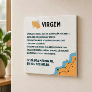 Azulejo Decorativo Signo de Virgem – Personalidade Virginiana