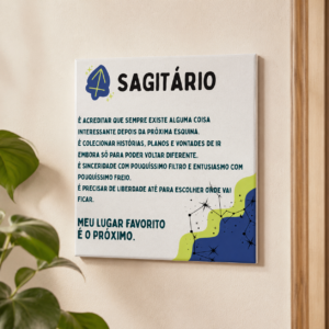 Azulejo Decorativo Signo de Sagitário – Personalidade Sagitariana