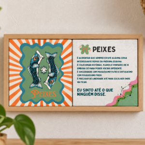 Kit 2 Signos com Moldura