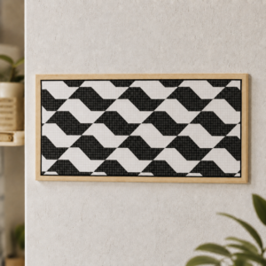 Azulejo Geométrico Preto e Branco – SP