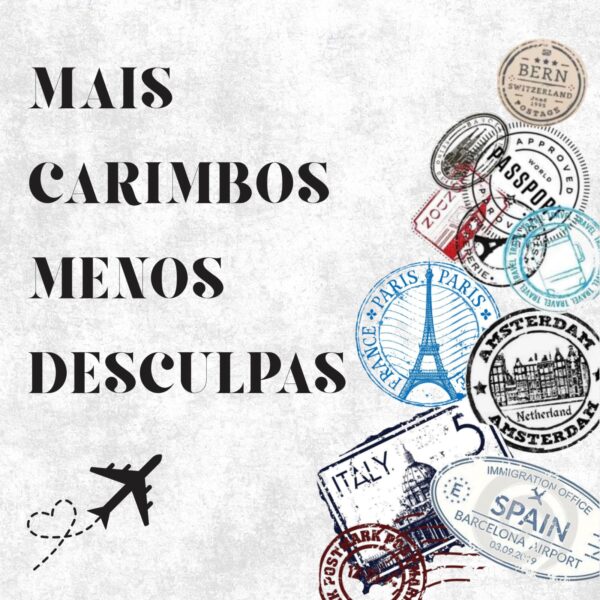 Arte do azulejo decorativo Mais Carimbos Menos Desculpas