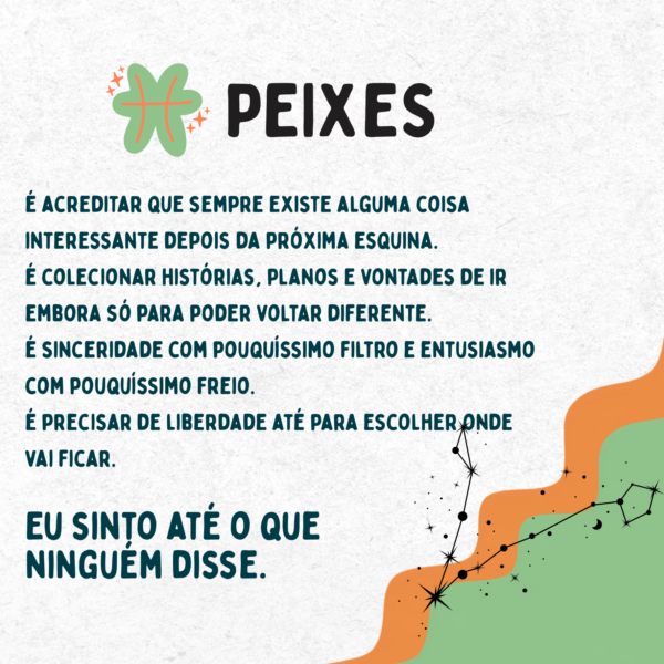 Arte do azulejo signo de Peixes: símbolo, traços da personalidade pisciana e a frase Eu sinto até o que ninguém disse